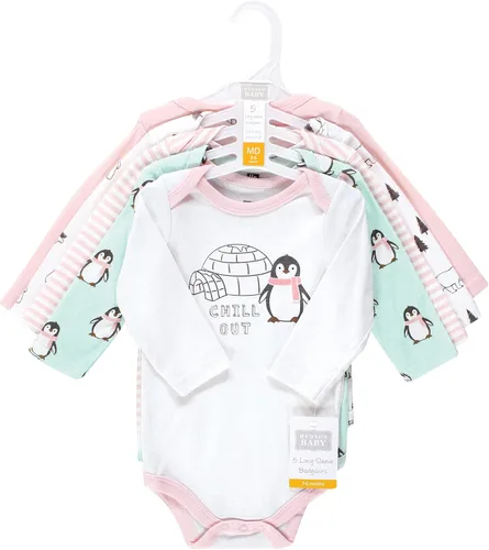Vista 2 de Hudson Baby - Body de algodón de manga larga para bebé