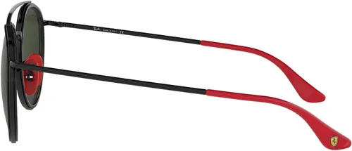 Vista 4 de Ray-Ban Rb3647m Scuderia Ferrari Collection Round Sunglasses