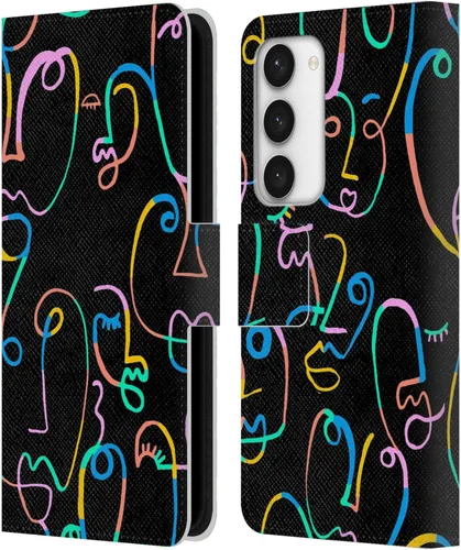 Vista 59 de Head Case Designs Officially Licensed Ninola Brushstrokes Multi Colorful Leather Wallet Case Compatible with Samsung Galaxy A07 4G