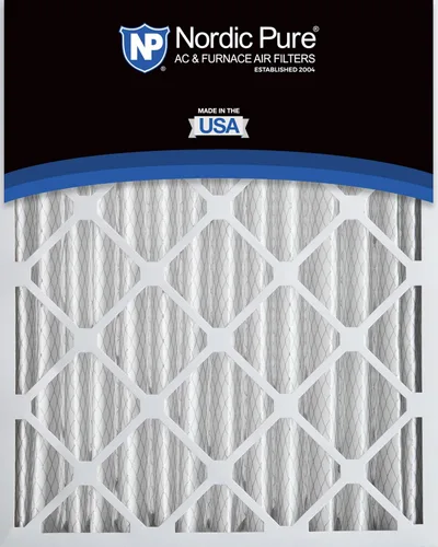 Vista 5 de Nordic Pure 20x24x4 (3-5/8 profundidad real) MERV 10 Horno de CA plisado