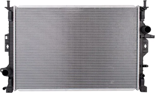 Vista 90 de TRQ Radiador de núcleo de aluminio de 1 fila Compatible con Subaru WRX STI 2.5L Turbo AWD 2015-2020