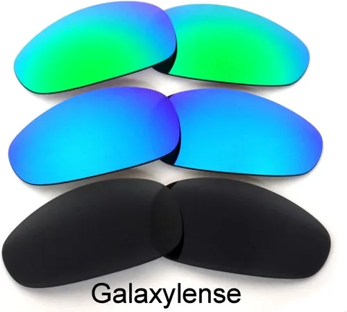 Vista 2 de Galaxy lentes de repuesto para Oakley Juliet polarizadas Blue & Color Verde