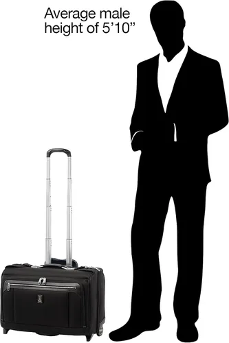 Vista 9 de Travelpro Platinum Elite - Bolsa de ropa rodante de mano, Platinum Elite - Bolso de mano con ruedas para ropa