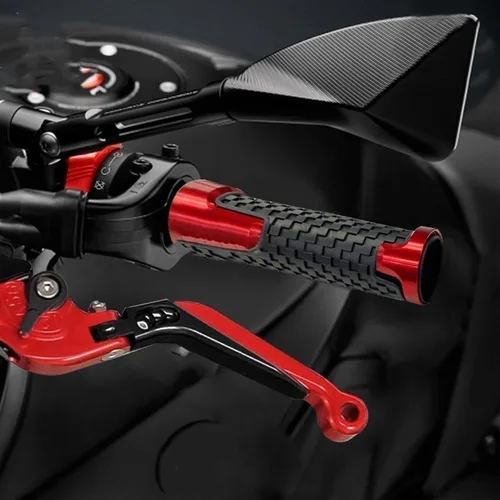Vista 2 de Motorcycle for Y&AMAHA XJ6/XJ6N/XJ600S/XJ900S Diversion Motorcycle Universal 7/8" 22mm Anti-Slip Handle Bar Handlebar Grips XJ 6 N 600/900 S