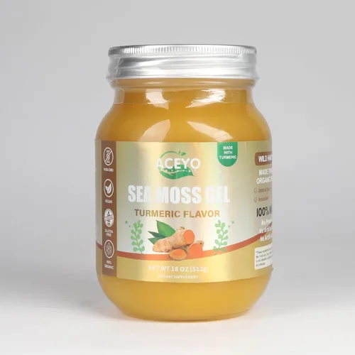 Vista 6 de ACEYO (10 OZ) Gel de Musgo Marino 4 en 1, Rico en Minerales y Vitaminas, Refuerzo de Defensa Inmunológica, Sin OMG, Vegano