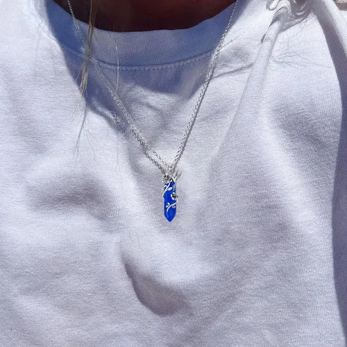 Vista 4 de Plesitep Collar de colibrí de plata de ley con colgante de pájaro para mujeres, niñas y mamá