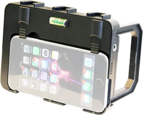 Vista 2 de Melamount MM-IPHONE7PLUS Estabilizador de video Pro Multimedia Rig para Apple iPhone 7 Plus y 8 Plus