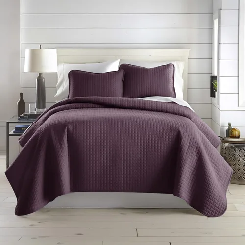 Vista 34 de Southshore Fine Living, Inc. Juego de edredón individual XL, colcha de microfibra acolchada, juego de edredón individual con funda de almohada, ropa
