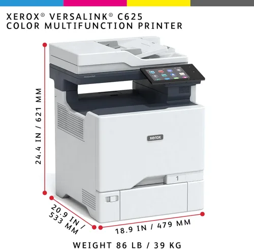 Vista 2 de Xerox VersaLink C625 Impresora multifunción a color, hasta 52 ppm