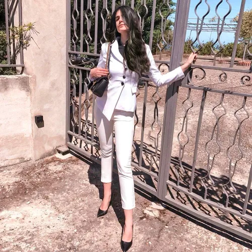 Vista 5 de JENN ARDOR Zapatos de tacón alto para mujer, con punta cerrada, de aguja, clásico, para oficina, boda, boda, sexy, para baile de graduación