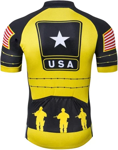 Vista 2 de Camisa de ciclismo para hombre manga corta camiseta de ciclismo de manga corta para ciclismo MTB al aire libre