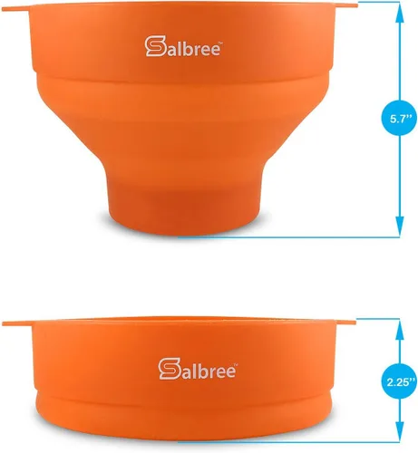 Vista 7 de Salbree - Crispetera para microondas, la sana alternativa a las palomitas de maíz de bolsa para microondas, 18 colores para elegir Available in