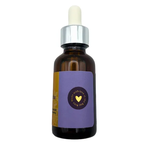 Vista 2 de Ashwagandha Aceite orgánico natural 100% puro, apoyo inmunológico, piel saludable, estimulante de colágeno, antiarrugas, vegano sin OMG, 1 onza