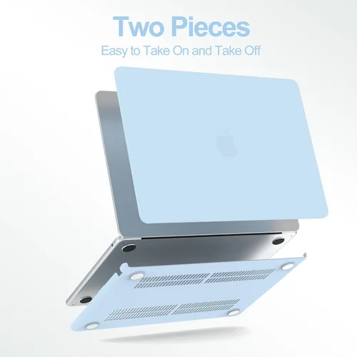 Vista 5 de G JGOO Compatible con MacBook Air de 15 pulgadas 2026 2025 2024 2023 M5 A3448 M4 A3241 M3 A3114 M2 A2941, carcasa rígida de plástico para MacBook