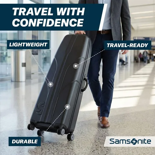 Vista 2 de Samsonite Tour Deluxe Golf Hard Case Travel Bag