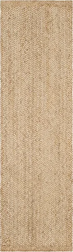 Vista 2 de SAFAVIEH Natural Fiber Collection - Alfombra de pasillo de 2 pies 6 pulgadas x 6 pies, natural, yute hecho a mano, ideal para zonas de alto tráfico