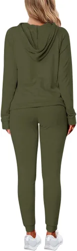 Vista 33 de Fixmatti Sudadera con capucha y bolsillos para mujer