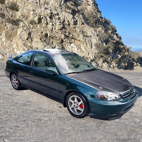 Vista 6 de 1999 – 2000 Honda Civic Type-R Defensa delantera, Pintado negro