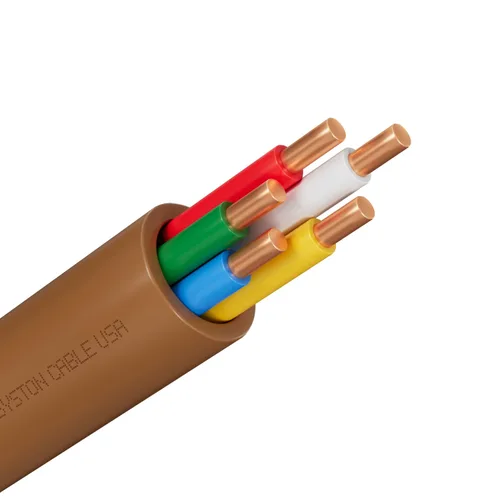 Vista 17 de Syston 18/2 Cable de control de termostato y timbre HVAC para calefacción, conductores 100% de cobre sólido CL3R/FT4/CMR nominal UL/ETL, resistente
