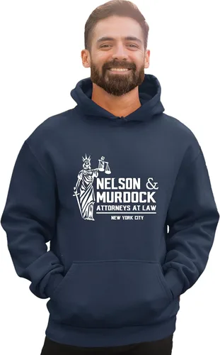 Vista 12 de Go All Out Nelson And Murdock Attorneys At Law - Sudadera con capucha para hombre y mujer