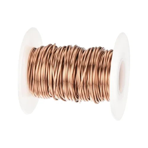 Vista 125 de MECCANIXITY - Alambre magnético de calibre 46 AWG - 0.04mm Hilo de cobre esmaltado - Bobina de alambre magnético de 14669 pies (4471m) - 50g Grado F