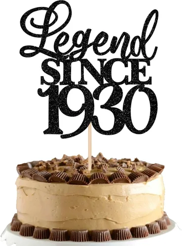 Vista 49 de Rsstarxi 1 paquete de decoración de pastel con purpurina de leyenda desde 2012 para decoración de tarta de cumpleaños 13 años para decoración