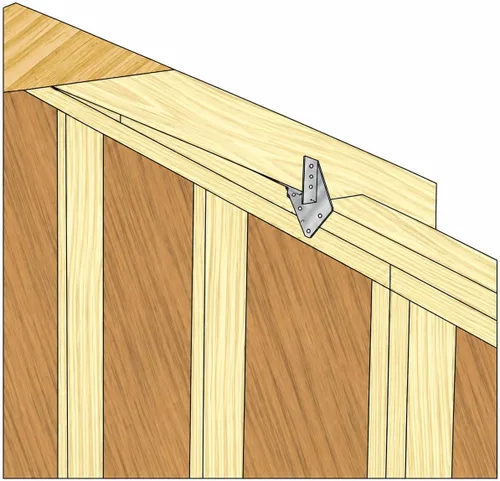 Vista 4 de Best Barns Millcreek Kit de cobertizo de madera, 12 pies x 20 pies.