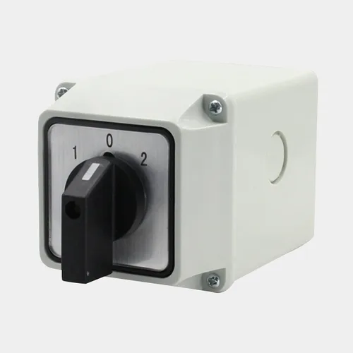 Vista 6 de Interruptor selector de cambio universal, con caja impermeable, 3 posiciones 16 terminales, interruptor de transferencia de energía, generadores
