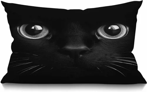 Vista 8 de Smooffly Funda de almohada rectangular oblonga estilo granja con palmeras, hojas vívidas y realistas de crecimiento de palmeras, temática