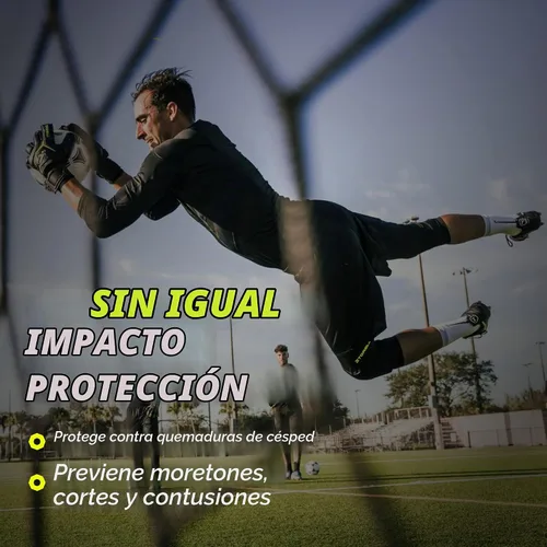 Vista 5 de Storelli BodyShield 3/4 Goalkeeper Leggings 2, High-Impact Protection Sweat-Wicking, UV-Resistant Athletic Bottoms for Soccer