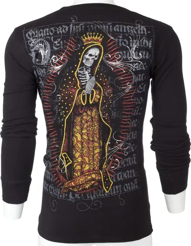 Vista 6 de Archaic by Affliction - Camisa térmica para hombre, color negro, Negro