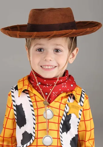Vista 4 de Disney Deluxe Woody Toy Story - Disfraz para niño