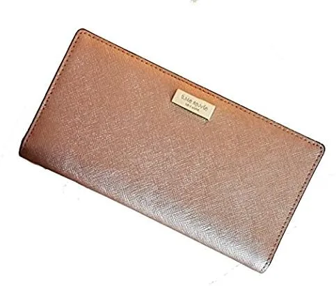 Vista 4 de Kate Spade New York Laurel Way Stacy Saffiano Cartera de piel rosa