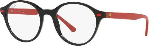 Vista 2 de Ray-Ban Rx5404m Scuderia Ferrari Collection Round Prescription Eyewear Frames