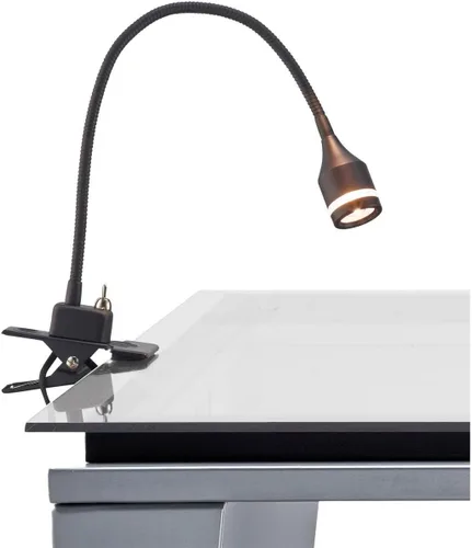 Vista 9 de Adesso 3218-01 Prospect - Lámpara de escritorio LED de 11 a 18 pulgadas, color negro, compatible con salida inteligente