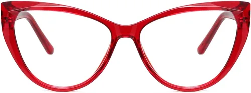 Vista 16 de Gafas de luz azul Cateye - Lentes falsos para mujer, antifatiga ocular, lentes transparentes