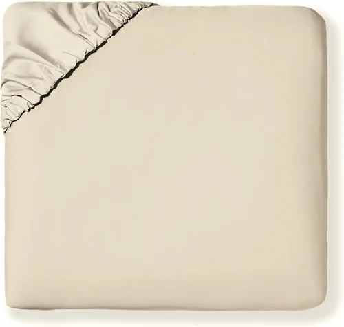 Vista 13 de MakeMake Organics Juego de sábanas bajeras orgánicas tamaño individual de algodón orgánico con certificación GOTS, sábana bajera ajustable con 1