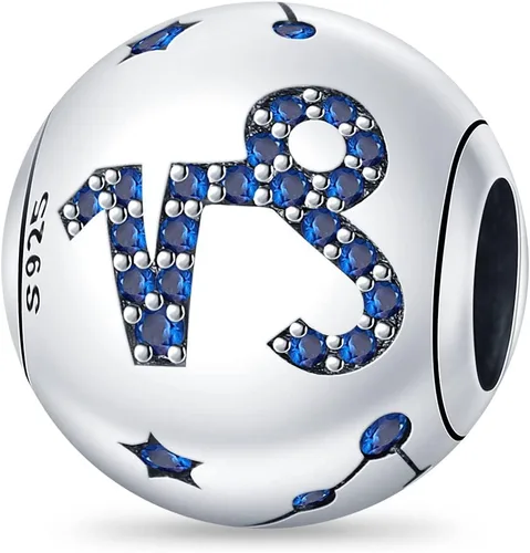 Vista 42 de Pandach 12 dijes de cumpleaños con signo del zodiaco de plata de ley 925 con piedra natal para mujer, pulsera, collar, pulsera, regalo para mujeres