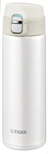 Vista 6 de Tiger Botella de agua, 16.9 fl oz (16.2 fl oz), bebida directa, acero inoxidable, mini botella, taza del Sahara, ligera, gravedad de ensueño, rosa