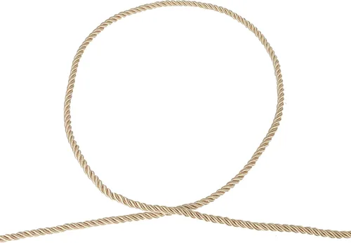 Vista 3 de BEL AVENIR Cuerda trenzada de 0.236 in y 16 yardas, cuerda decorativa de nailon hecha a mano para costura, manualidades, tapicería, decoración
