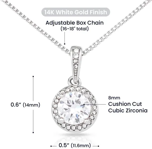 Vista 6 de Collar Para Mi Alma Gemela En Espanol - Collar Para Boda, Cosas Para Mi Novia, Cadenas Cubanas Acero Inocidable, Girls Cross Necklace Ages 5-8