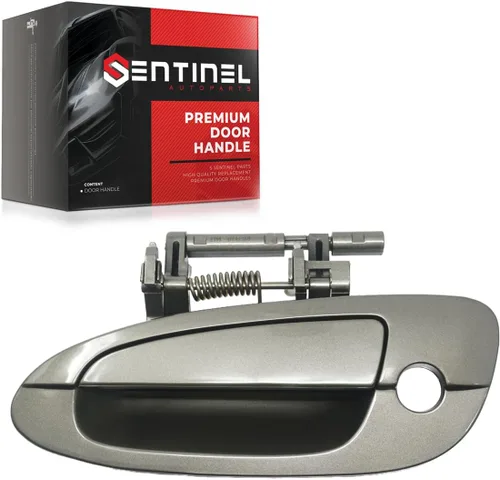Vista 16 de Manija de puerta exterior exterior delantera izquierda lado del conductor compatible con Nissan Altima 2002-2006 reemplaza # 80607-8J009, NI1310123