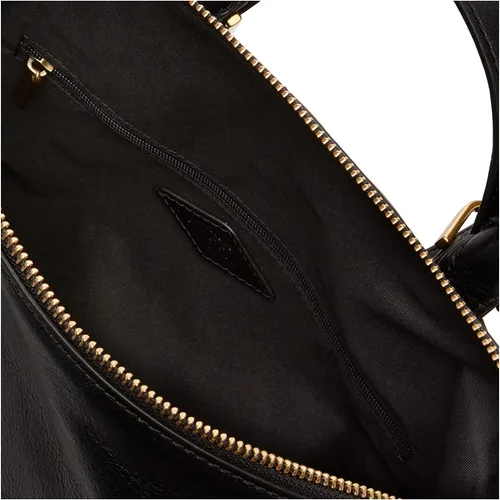 Vista 5 de Fossil Parker - Mochila convertible de cuero para mujer Negro Large - Black