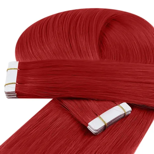 Vista 139 de YoungSee Extensiones de Cabello Humano con Cinta Balayage Extensiones de Cabello con Cinta Marrón Oscuro Extensiones de Cabello con Cinta Ombre