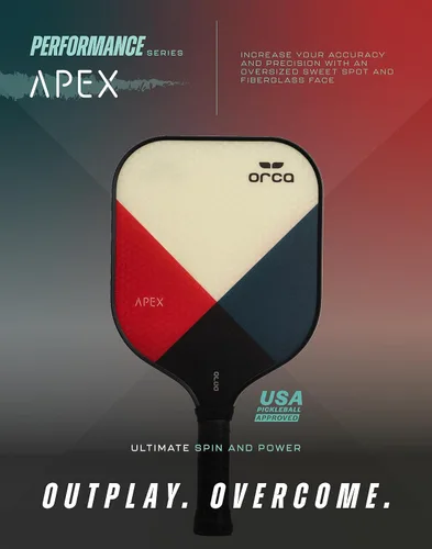 Vista 2 de Orca Pickleball Paddles, Performance Series Pickleball Paddles Designed for Control and Precision, USA Pickleball Approved