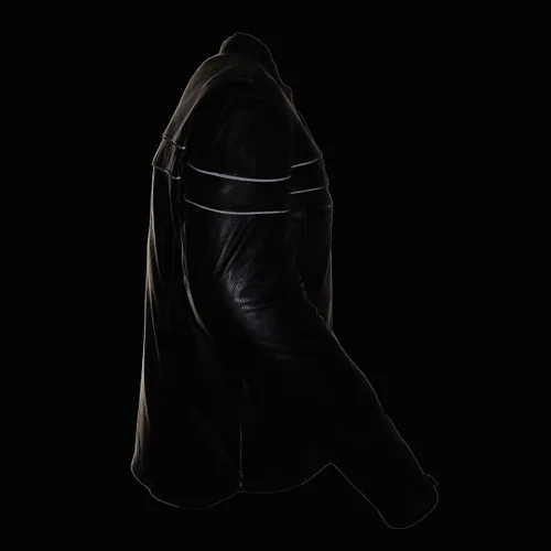 Vista 8 de Milwaukee - Chaqueta de cuero ventilada para hombre