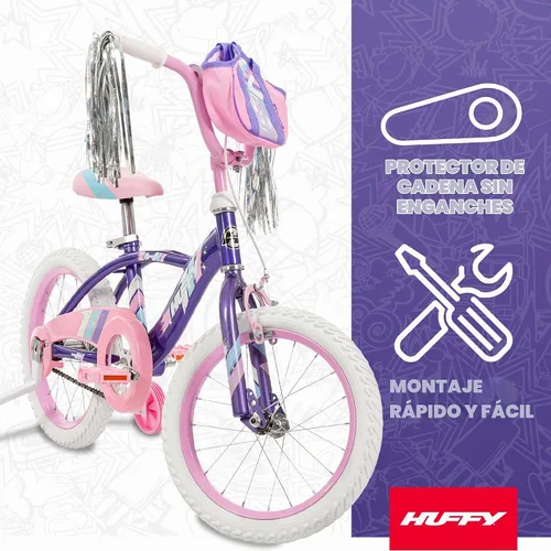 Vista 5 de Huffy 12"/16" Kids Bikes with EZ Build, Ages 3+, Multiple