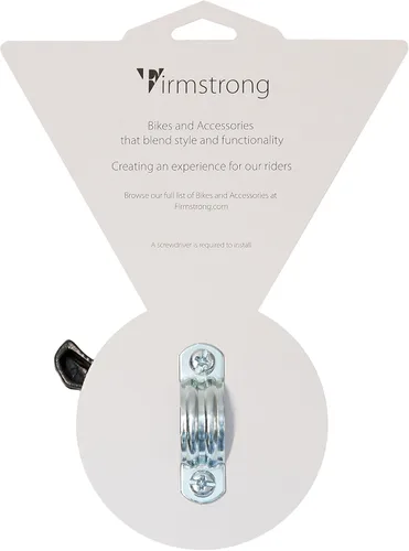 Vista 6 de Firmstrong, timbre clásico de bicicleta playera