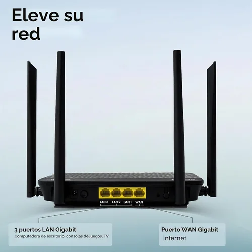 Vista 2 de PW-AX1800 WiFi 6 Router de doble banda con soporte VLAN, OpenVPN/WireGuard/IPsec VPN Cliente/Servidor - Compatible con ExpressVPN/SurfShark, etc.