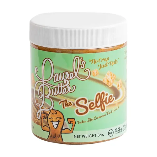 Vista 6 de Laurel's Mantequilla de anacardo y coco – Mantequilla de nuez alta en proteínas – Mantequilla saborizada – Mantequilla apta para dieta cetogénica